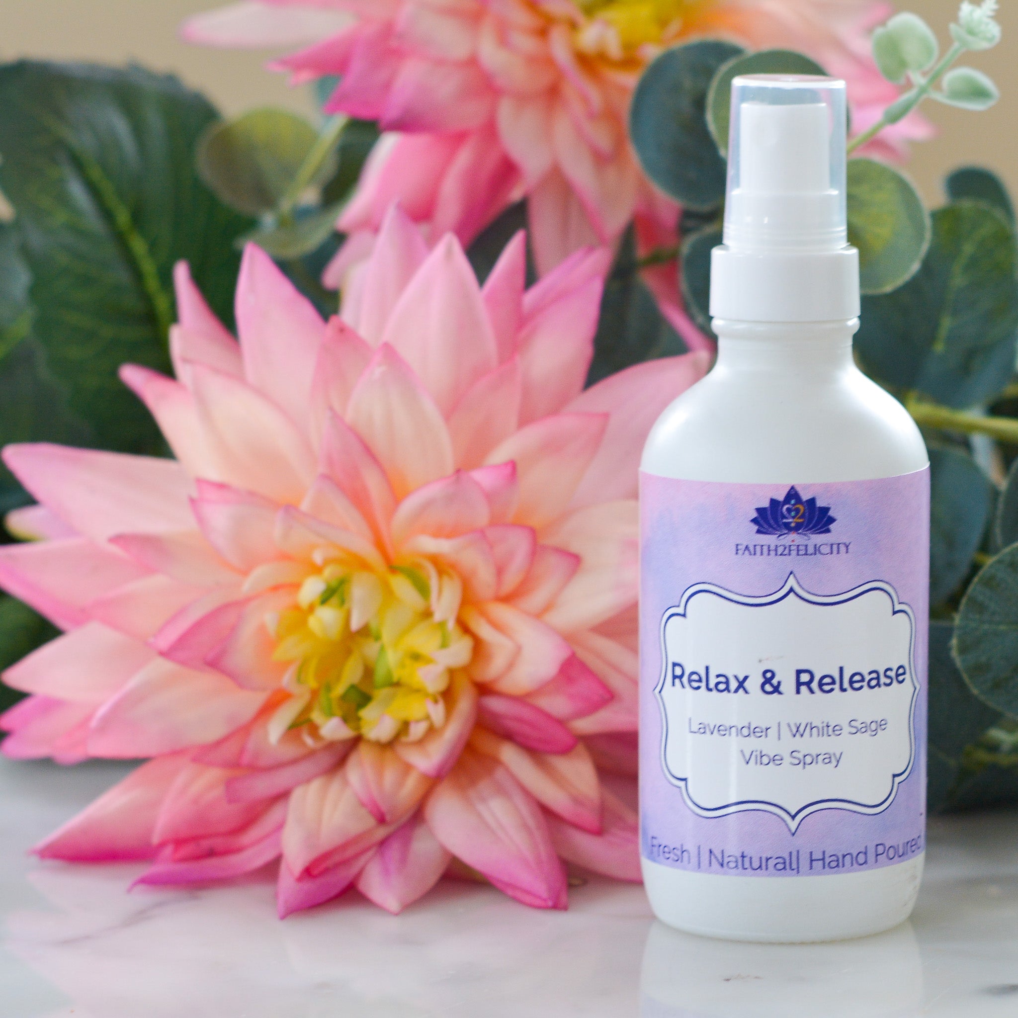 Relax & Release Vibe Spray | White Sage & Lavender